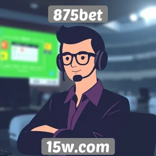 Suporte ao cliente no site 875bet